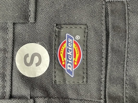 DICKIES SHORTS WORKWEAR NERO UNISEX PRE OWNED S