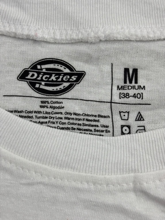 DICKIES T-SHIRT LOGO ΛΕΥΚΟ UNISEX M