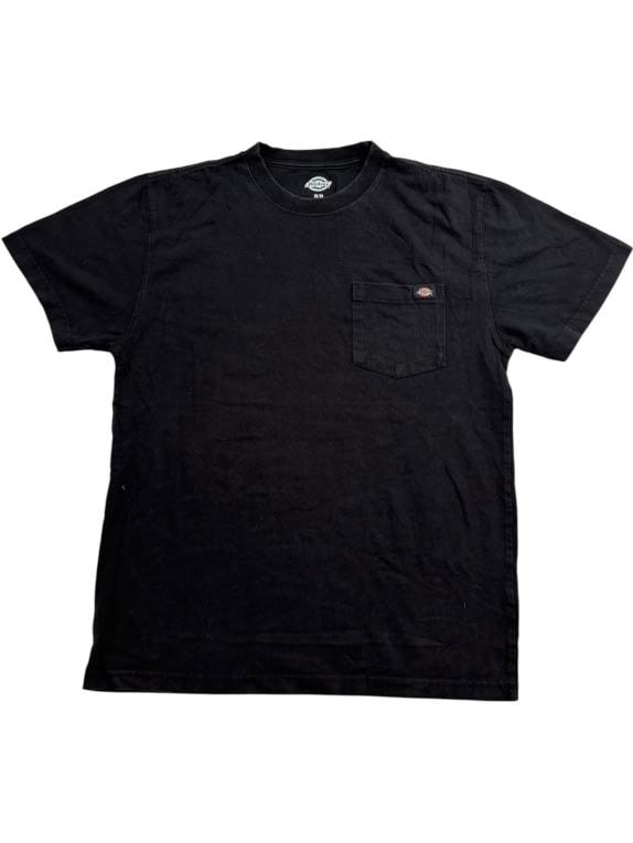 DICKIES T-shirt με Τσέπη Μαύρο UNISEX Μέγεθος M