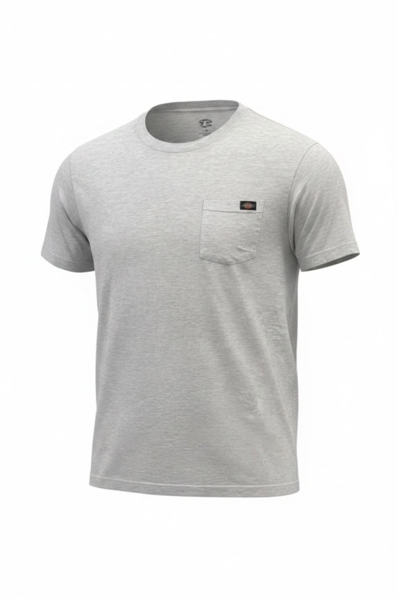 DICKIES T SHIRT MINIMAL GRIGIO MELANGE UOMO PRE OWNED XL