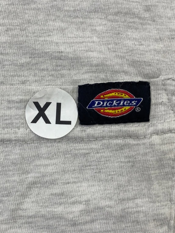 DICKIES T SHIRT MINIMAL ΓΚΡΙ ΜΕΛΑΝΖΕ ΑΝΤΡΙΚΟ PRE OWNED XL