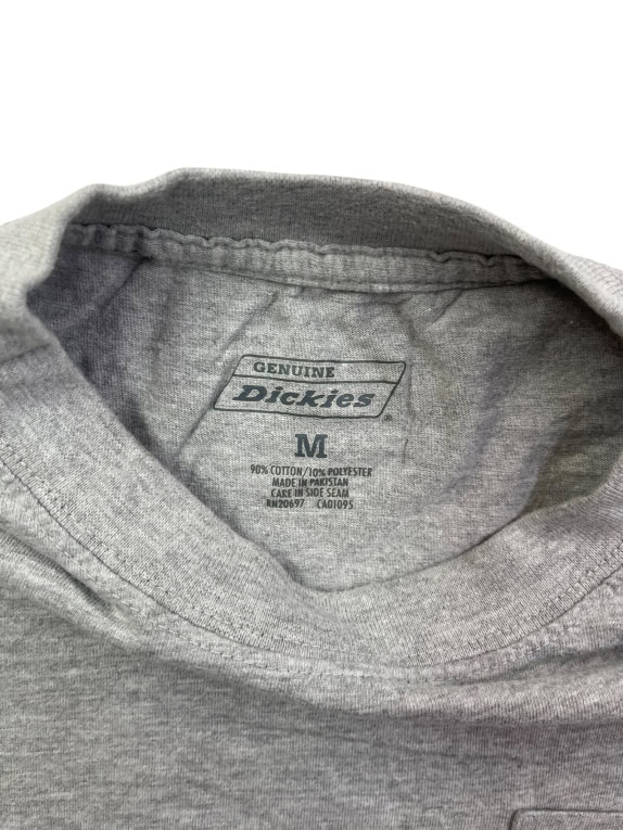 DICKIES T SHIRT RETRO ΓΚΡΙ ΑΝΤΡΙΚΟ M pre-owned