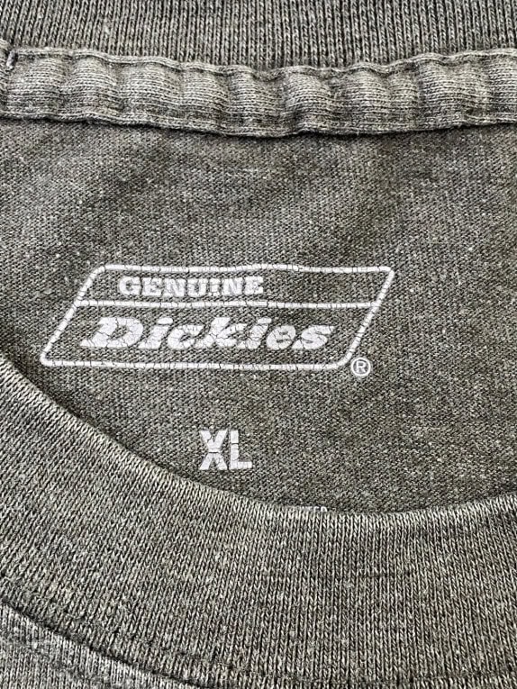 DICKIES T SHIRT WORKWEAR GRIGIO CHARCOAL UOMO PRE OWNED XL
