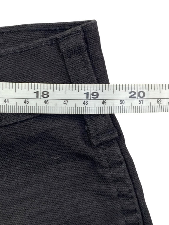 DICKIES DUNGAREE JEANS WORKWEAR BLACK MEN PRE OWNED XL