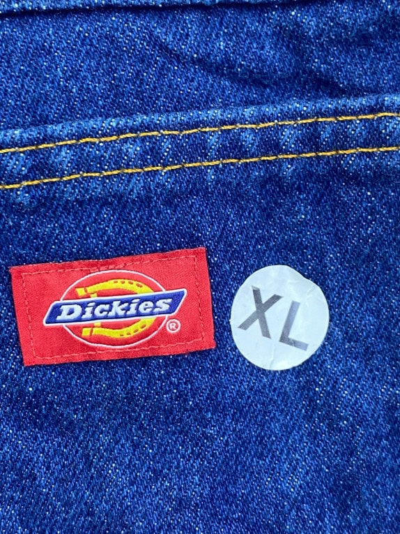 DICKIES ΤΖΙΝ ΠΑΝΤΕΛΟΝΙ WORKWEAR ΜΠΛΕ ΑΝΤΡΙΚΟ PRE OWNED XL