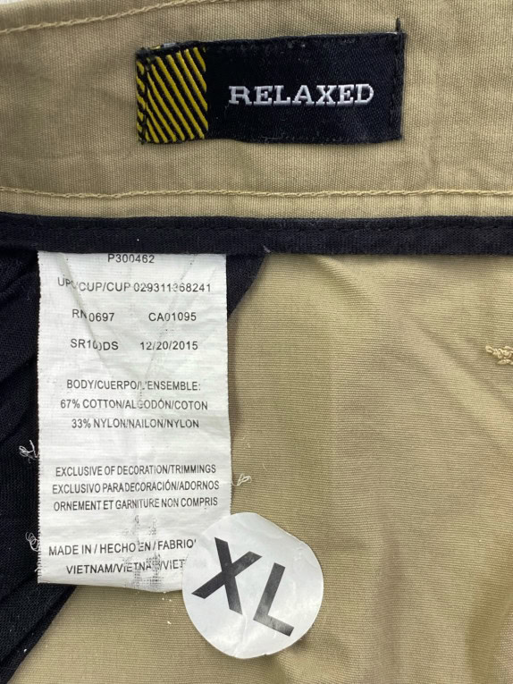 DICKIES ΒΕΡΜΟΥΔΑ CHINO WORKWEAR ΜΠΕΖ ΑΝΤΡΙΚΟ PRE OWNED XL