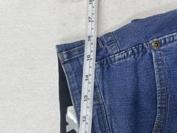 DICKIES BERMUDA DENIM WORKWEAR BLU UOMO PRE OWNED M