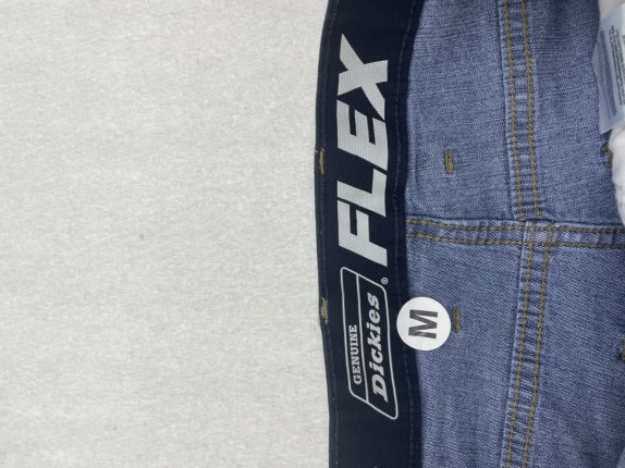 DICKIES BERMUDA DENIM WORKWEAR BLU UOMO PRE OWNED M