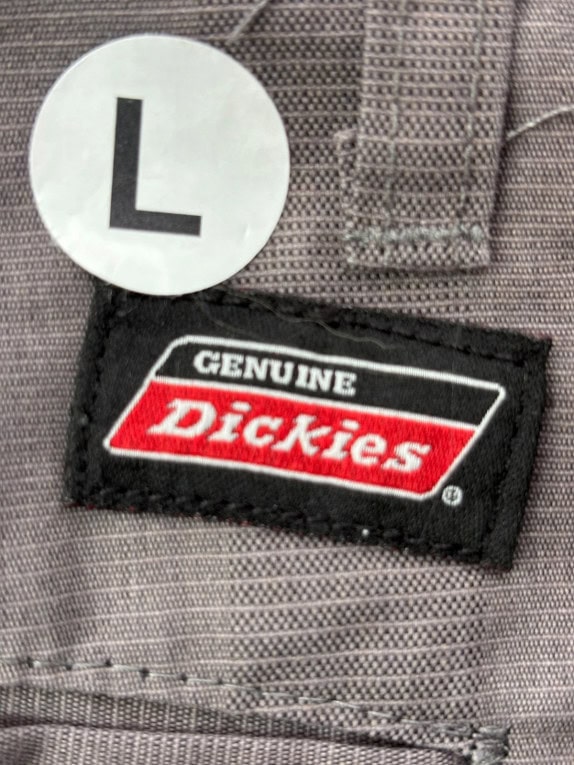 DICKIES ΒΕΡΜΟΥΔΑ WORKWEAR ΓΚΡΙ ΑΝΤΡΙΚΟ PRE OWNED L