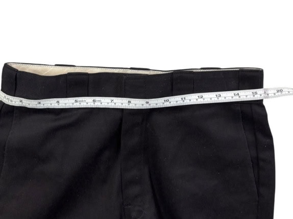 DICKIES BERMUDA WORKWEAR NERO UOMO PRE OWNED S