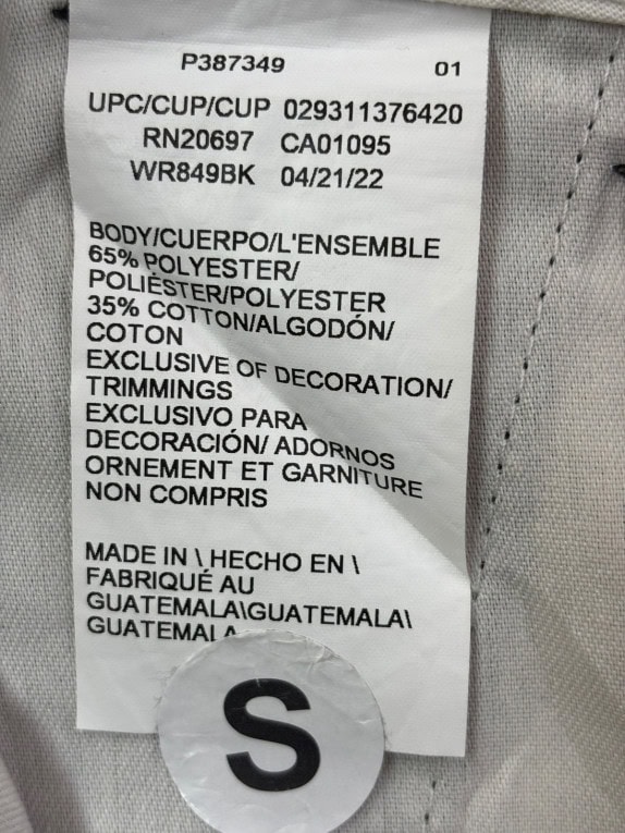 DICKIES ΒΕΡΜΟΥΔΑ WORKWEAR ΜΑΥΡΗ ΑΝΤΡΙΚΟ PRE OWNED S
