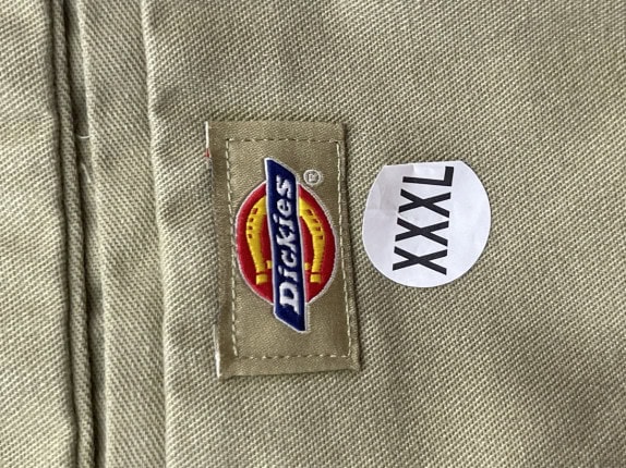 DICKIES ΒΕΡΜΟΥΔΑ WORKWEAR ΧΑΚΙ ΑΝΤΡΙΚΟ PRE OWNED XXXL