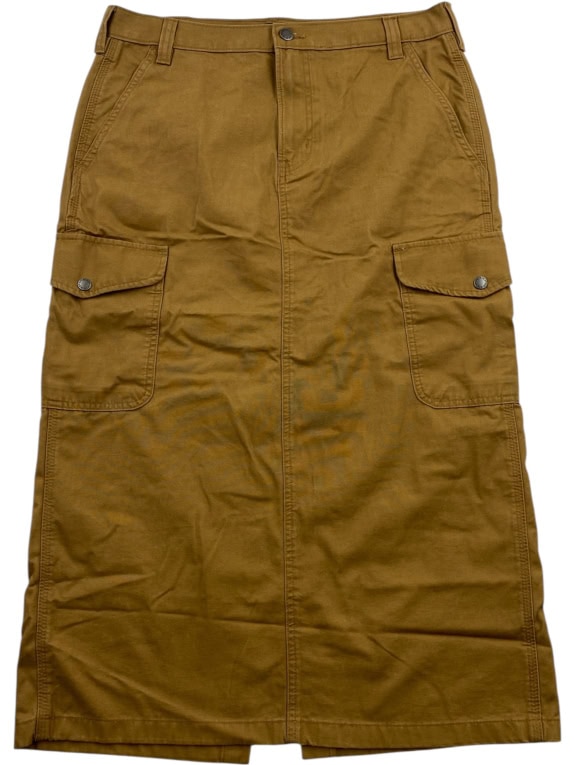 DICKIES Vintage Cargo Skirt with Logo Brown woman's W30