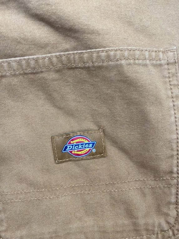 DICKIES Vintage Cargo Skirt with Logo Brown woman's W30