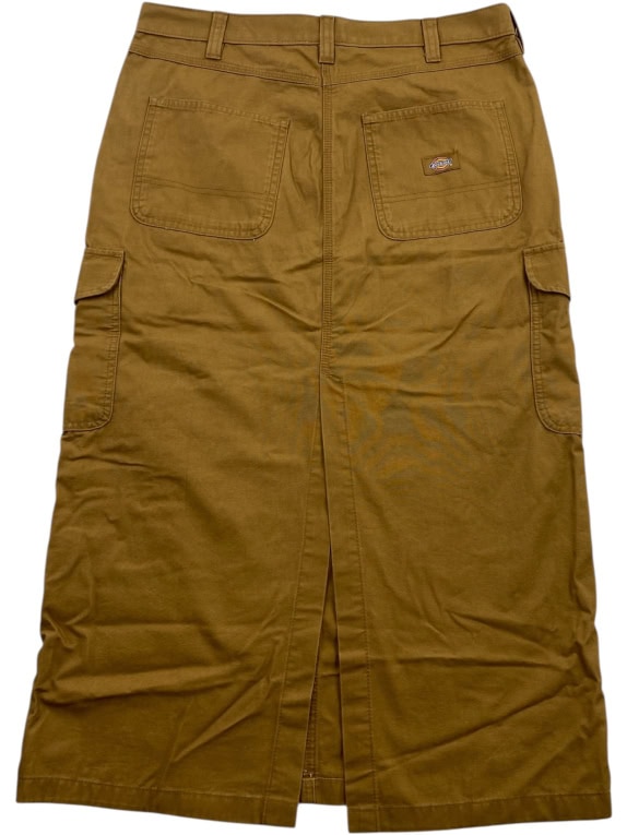 DICKIES Vintage Cargo Skirt with Logo Brown woman's W30