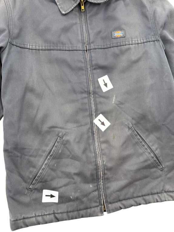 GIACCA DA LAVORO DICKIES CON LOGO VINTAGE GRIGIA DA UOMO M