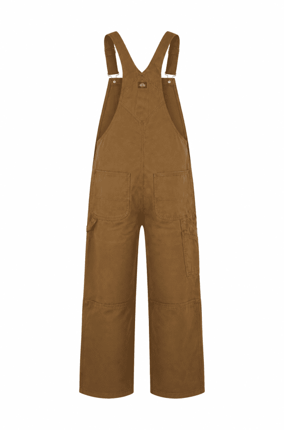 DICKIES WORKWEAR SALOPETTE CARGO ΚΑΦΕ UNISEX PRE OWNED XL