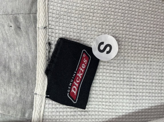 DICKIES ZIP HOODIE MINIMAL NAVY MEN PRE OWNED S