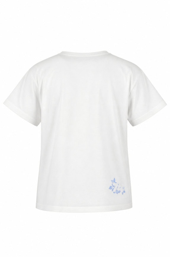 DIESEL GRAPHIC TEE MINIMAL OFF WHITE UNISEX PRE OWNED XS