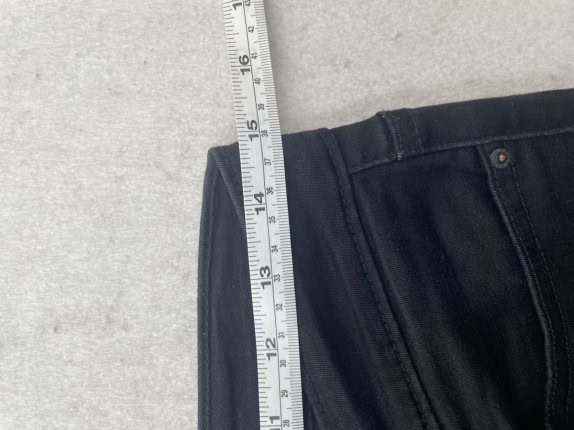 DIESEL JEANS SLIM FIT BLACK MEN PRE OWNED