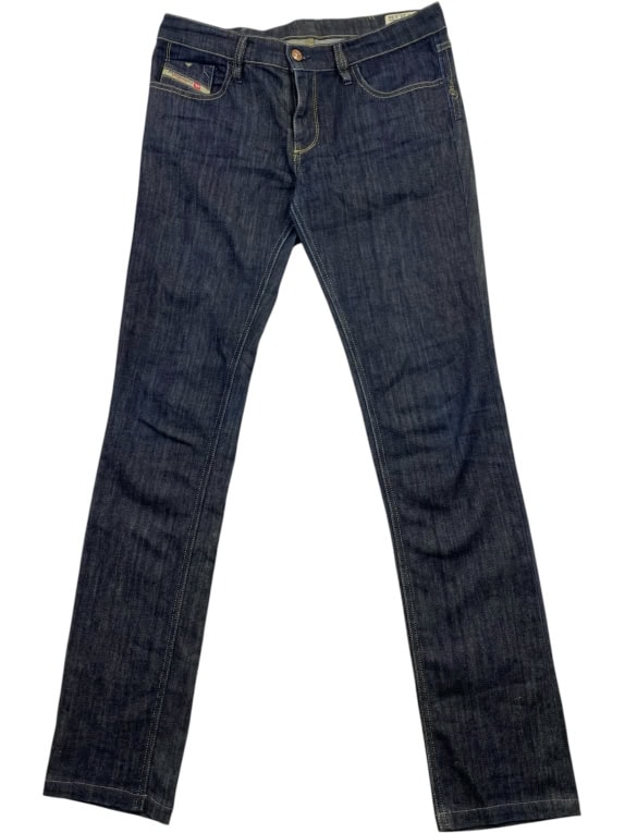 DIESEL ΤΖΙΝ ΠΑΝΤΕΛΟΝΙ LIVY SLIM FIT ΛΟΓΟΤΥΠΟ ΣΚΟΥΡΟ ΜΠΛΕ ΓΥΝΑΙΚΕΙΟ M