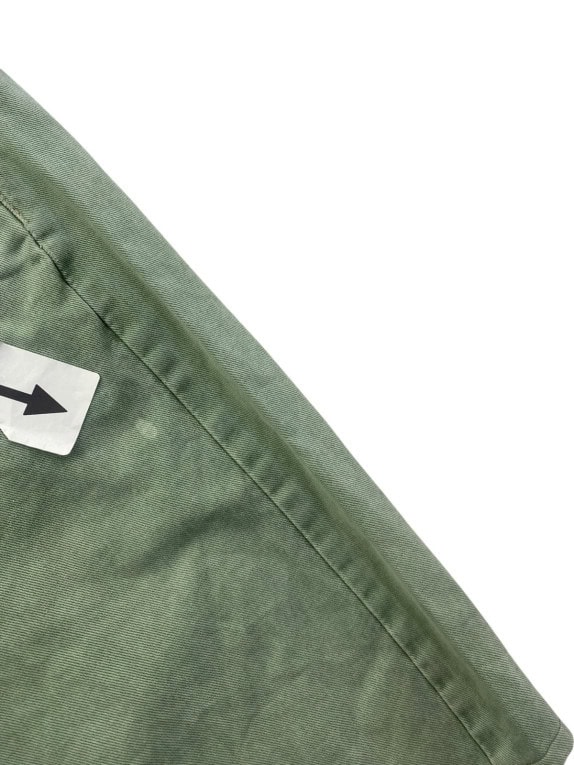 DIESEL DENIM SHORTS WASHED OLIVE MENS PRE OWNED S