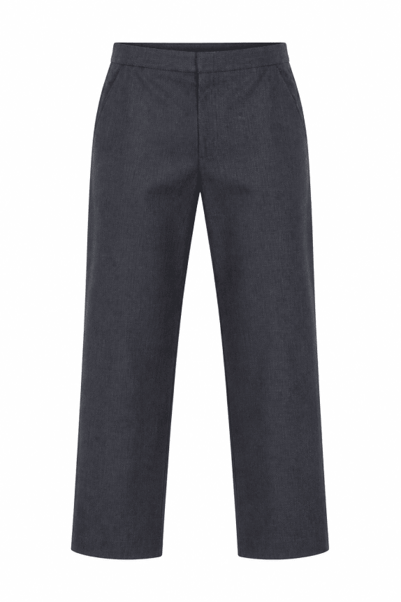 1990s DIOR TROUSERS MINIMAL GREY MEN PRE OWNED L