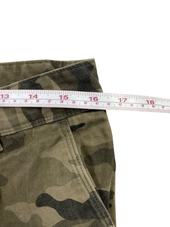 DIVIDED H&M Bermuda cargo military camo kaki da uomo M