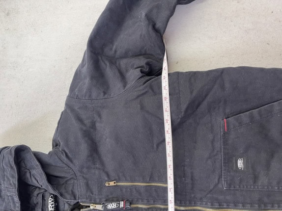 RUGGET WEAR HOODIE MINIMAL BLACK MEN PRE OWNED XL