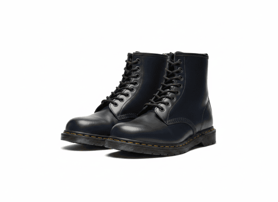 DOC MARTENS ΜΠΟΤΕΣ ΑΡΒΥΛΑΚΙΑ CLASSIC ΜΠΛΕ ΑΝΤΡΙΚΟ PRE OWNED EU 43