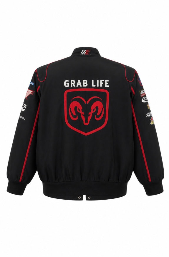 DODGE GIACCA RACING SPORT NERO UOMO PRE OWNED XL