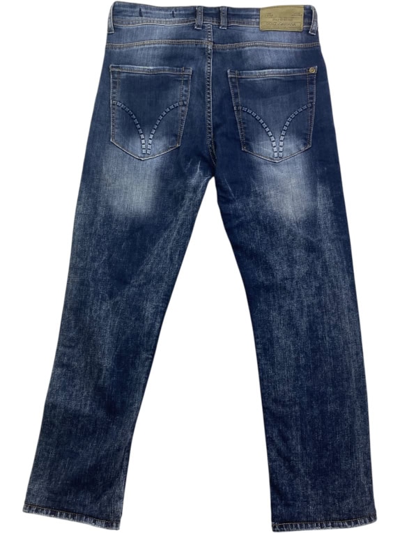 Dolce & Gabbana Jeans Μπλε Slim Fit Ανδρικό S