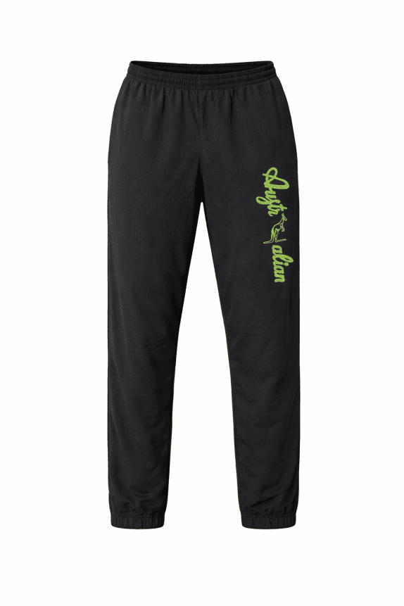 AUSTRALIAN ΠΑΝΤΕΛΟΝΙ ΤΖΟΓΚΕΡ SPORTSWEAR ΜΑΥΡΟ ΑΝΤΡΙΚΟ PRE OWNED M