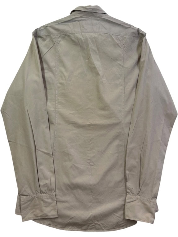 DOLCE GABBANA CAMICIA UTILITY BEIGE UOMO PRE OWNED L