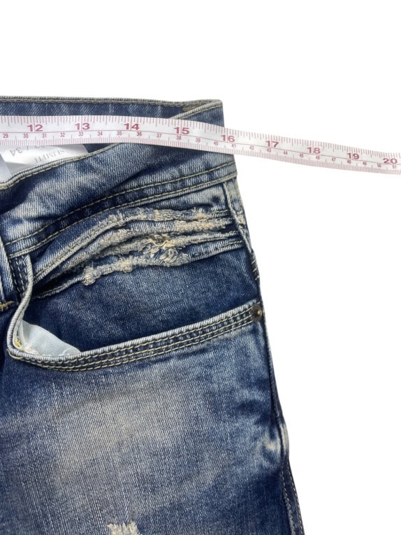 DOLCE GABBANA JEANS DISTRESSED WASHED BLU UOMO PRE OWNED M