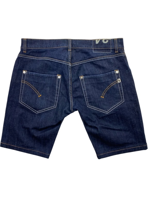 DONDUP DENIM SHORTS CASUAL LOGO BLUE MEN M
