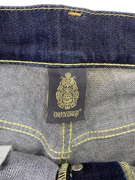 DONDUP DENIM SHORTS CASUAL LOGO BLUE MEN M