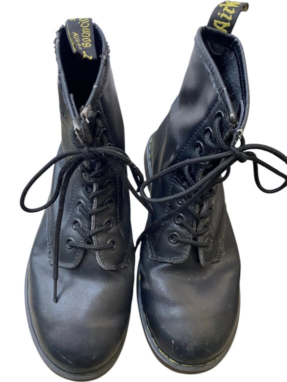 Dr. Martens 1460 Leather Boots Black Unisex EU 39