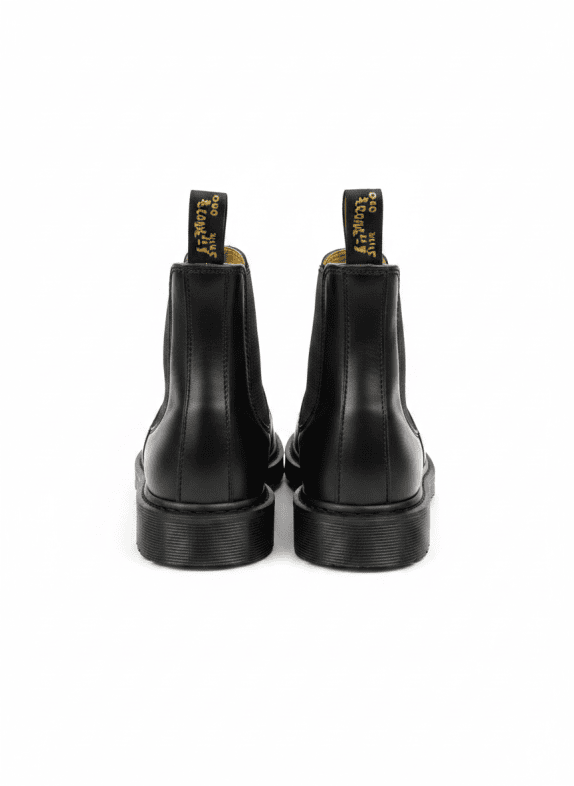 DR MARTENS CHELSEA BOOTS CLASSIC BLACK ΑΝΤΡΙΚΟ PRE OWNED EU 41