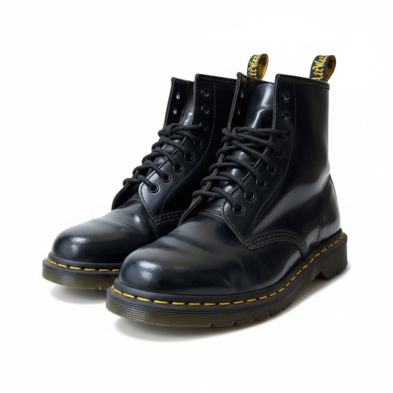 Dr. Martens Stivaletti in pelle Classic Retro Nero Unisex EU 40