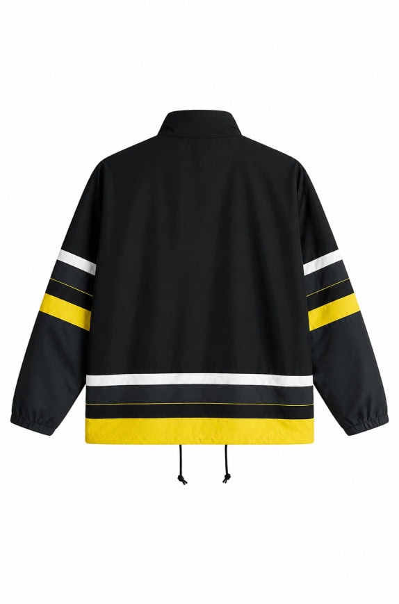 DIADORA 00S TRACK JACKET STREETWEAR ΜΑΥΡΟ ΚΙΤΡΙΝΟ ΑΝΤΡΙΚΟ PRE OWNED M