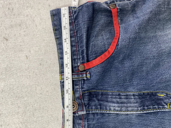 DSQUARED2 DENIM BERMUDA SHORTS RETRO BLUE ΑΝΤΡΙΚΟ PRE OWNED M