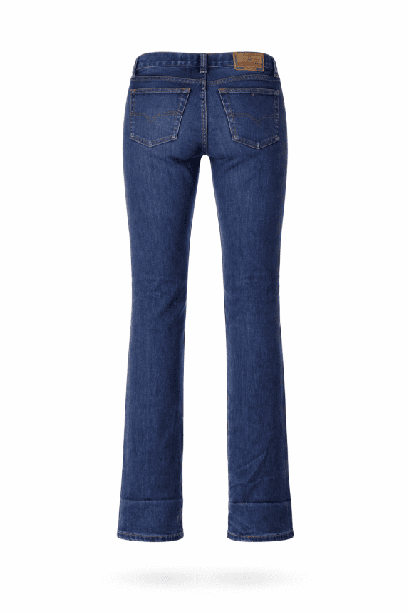 DIESEL SLIM FIT JEANS BLUE WOMEN PRE OWNED XS