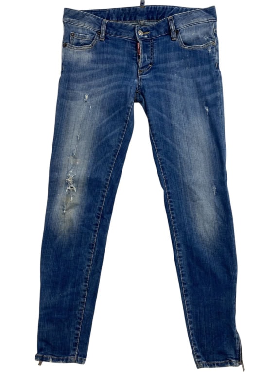 DSQUARED2 JEANS WASHED BLUE ΑΝΤΡΙΚΟ PRE OWNED S