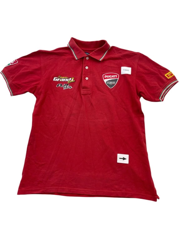 DUCATI POLO SHIRT RACING RED ΑΝΤΡΙΚΟ PRE OWNED