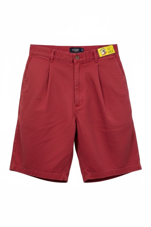 DUCK HEAD pantaloncini logo anni \'90 rosso unisex W34 M