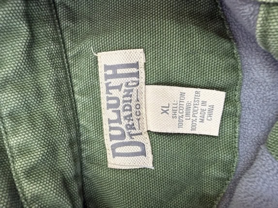 DULUTH SHIRT JACKET WORKWEAR OLIVE ΑΝΤΡΙΚΟ PRE OWNED XL