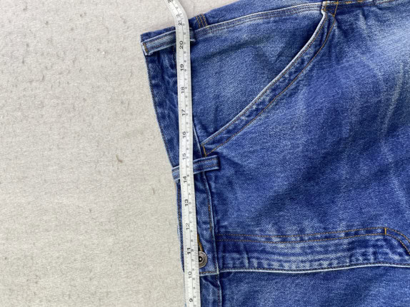 DULUTH TRADING CO CARGO PANTS WORKWEAR BLUE MENS PRE OWNED XXL