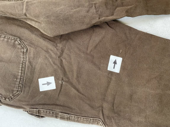 DUNHILL CARGO PANTS UTILITY BROWN MEN PRE OWNED L