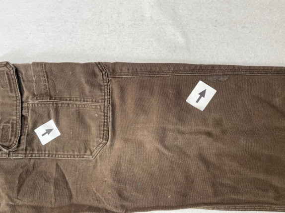 DUNHILL CARGO PANTS UTILITY BROWN MEN PRE OWNED L